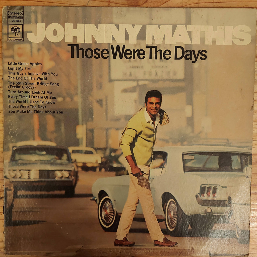 Johnny Mathis ‎– Those Were The Days (Used Vinyl - G)