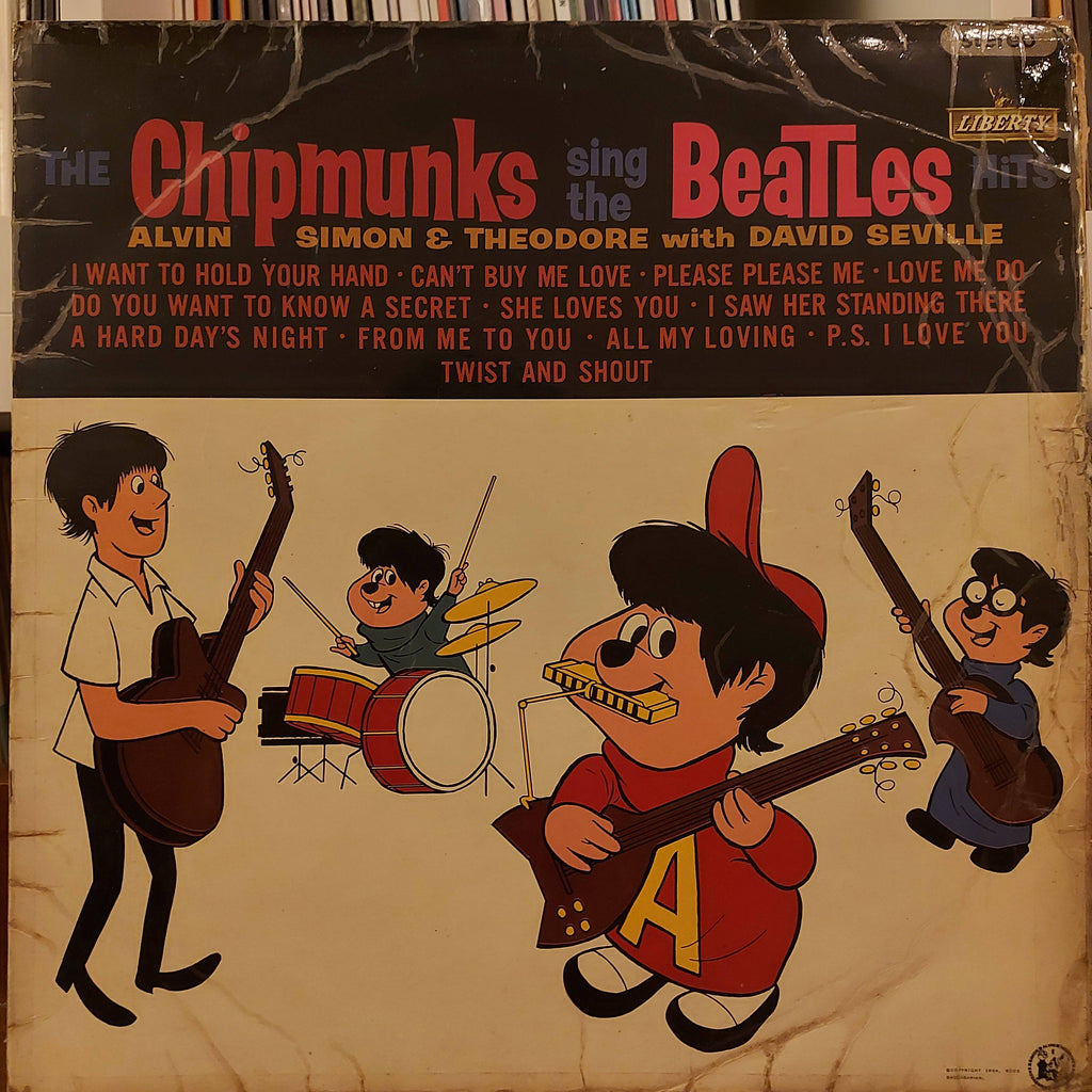 The Chipmunks – The Chipmunks Sing The Beatles Hits (Used Vinyl - G)