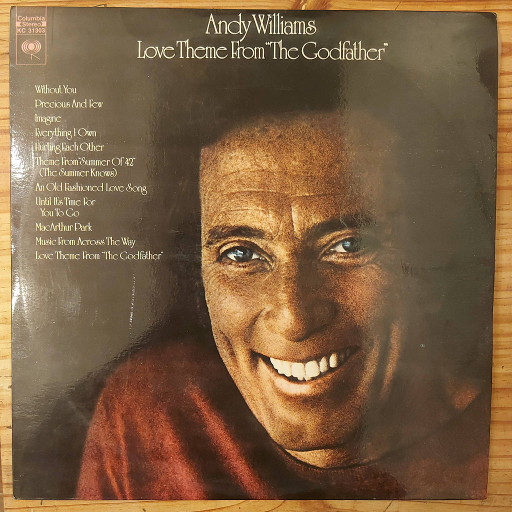 Andy Williams – Love Theme From "The Godfather" (Used Vinyl - VG)