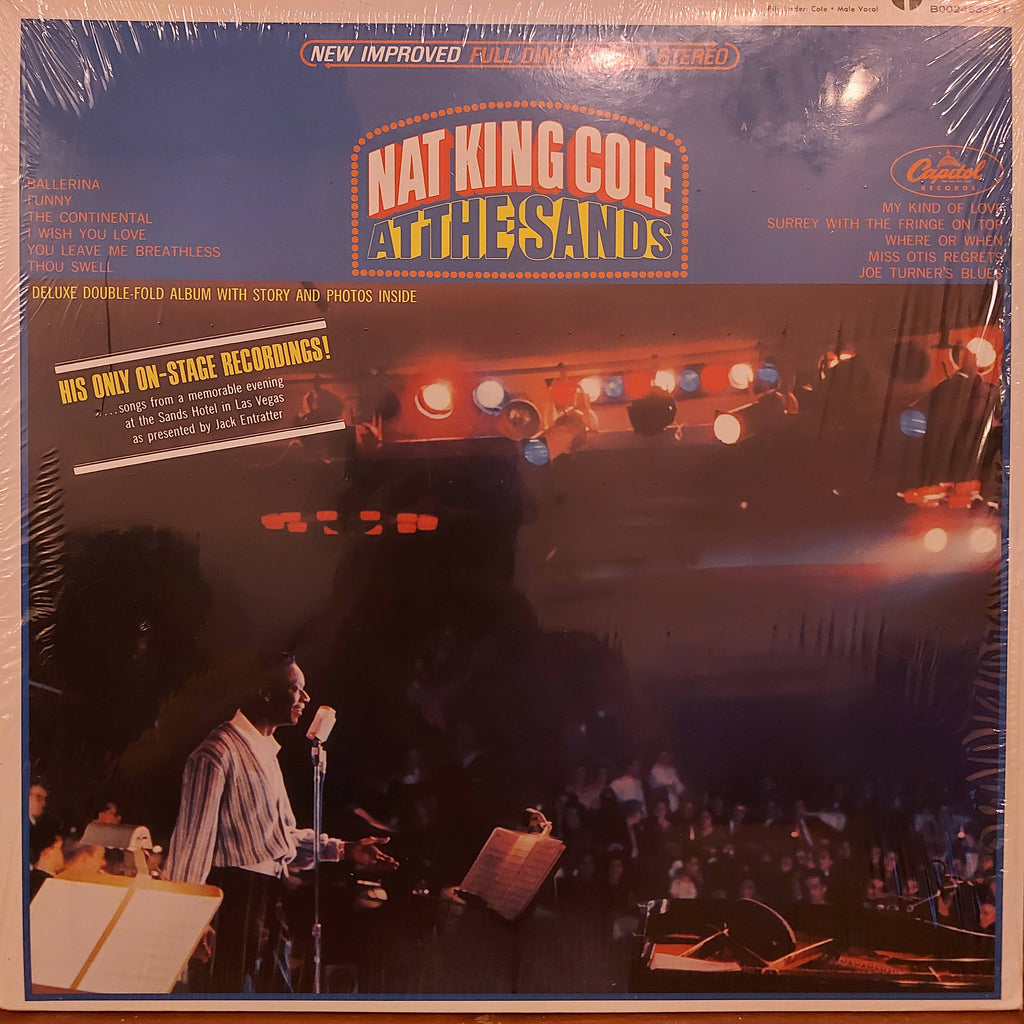 Nat King Cole – Nat King Cole At The Sands (Used Vinyl - NM)