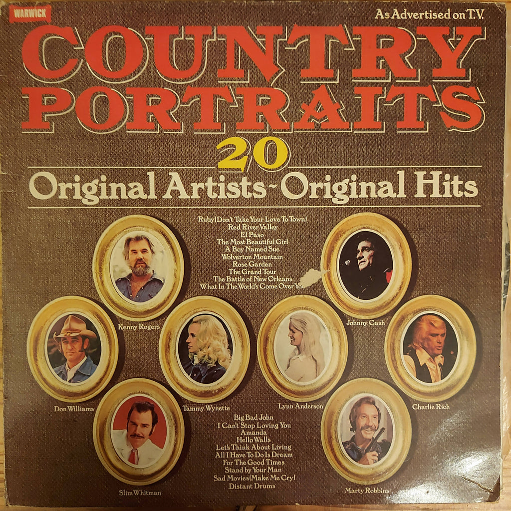 Various – Country Portraits (Used Vinyl - VG)