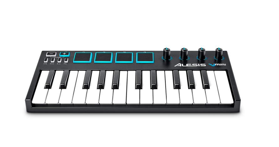 Alesis V-Mini | Portable 25-Key USB-MIDI Keyboard Controller