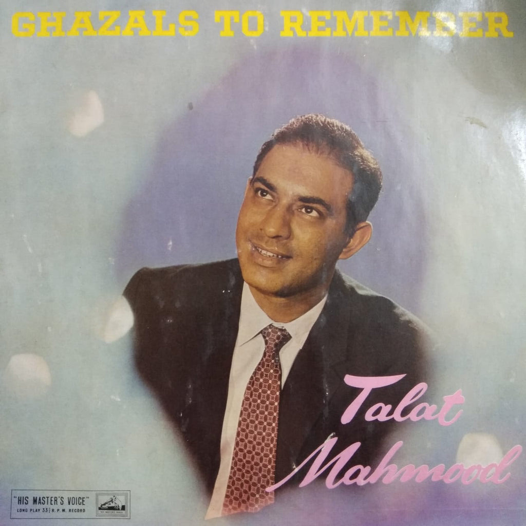 vinyl-ghazals-to-remember-by-talat-mahmood-used-vinyl