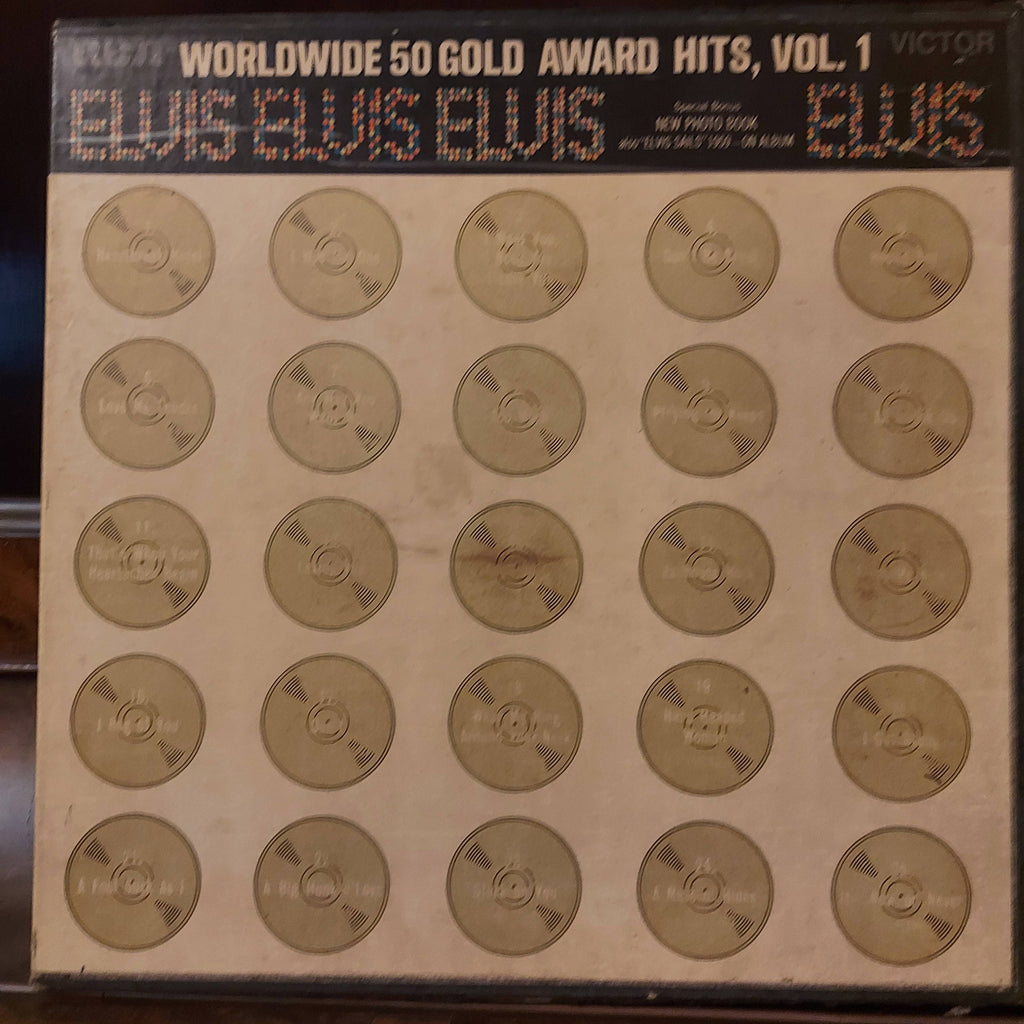 Elvis – Worldwide 50 Gold Award Hits, Vol. 1 (Used Vinyl - VG)