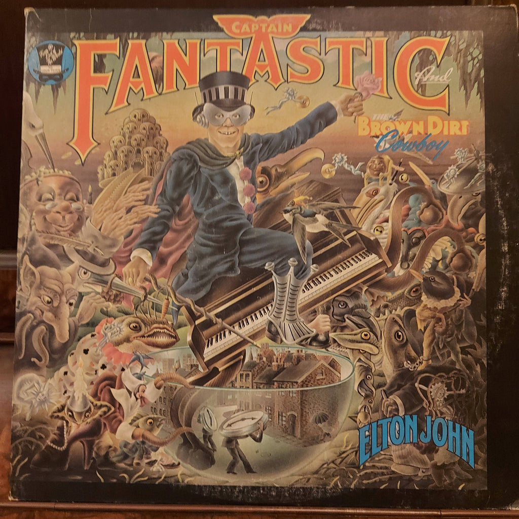 Elton John – Captain Fantastic And The Brown Dirt Cowboy (Used Vinyl - VG) VH