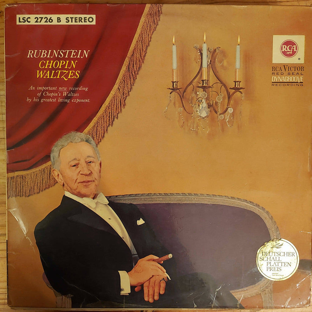Rubinstein, Chopin – Waltzes (Used Vinyl - VG)
