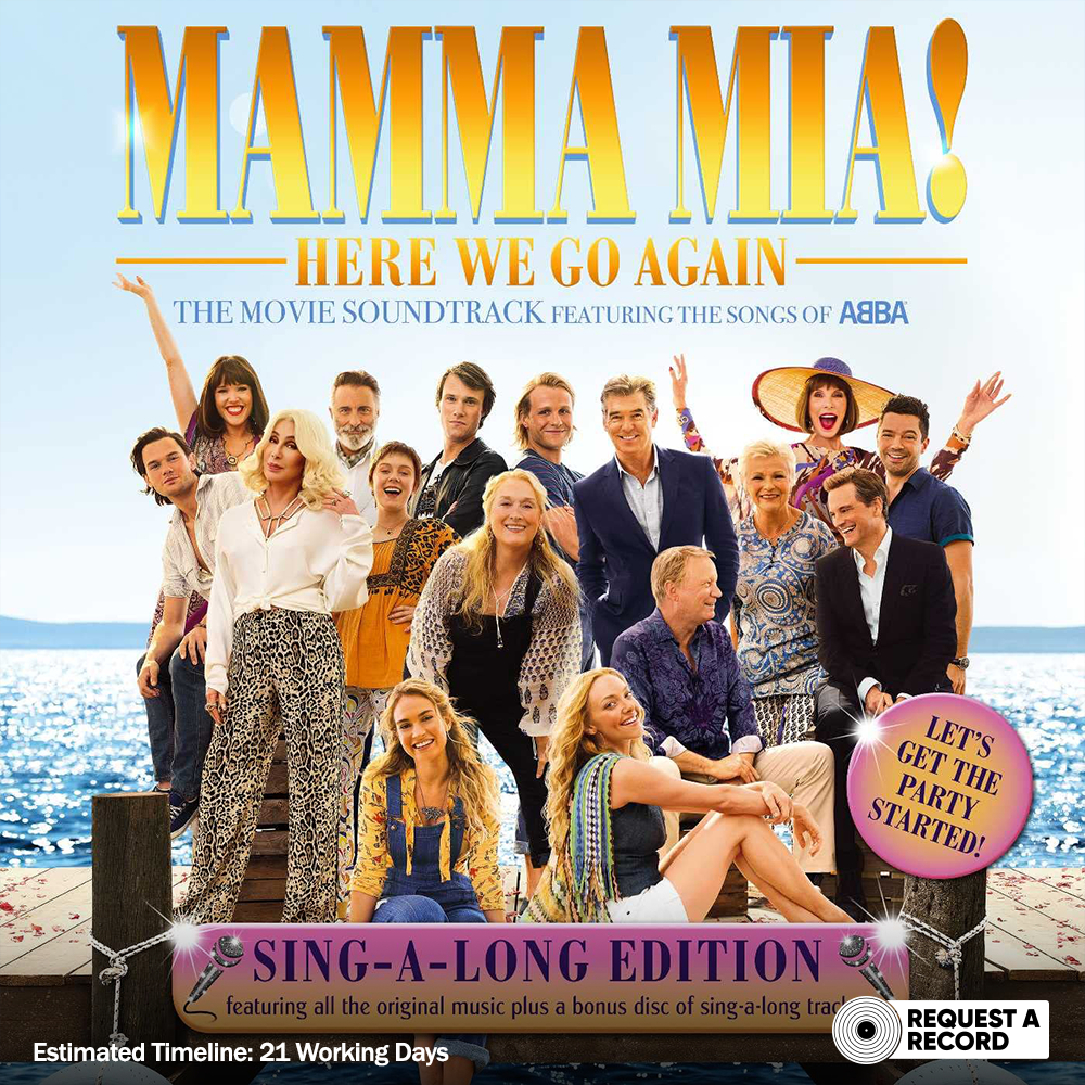 Various - Mamma Mia! Here We Go Again (The Movie Soundtrack) (Urban Outfitters Exculsive) (Coloured LP) (Pre-Order)