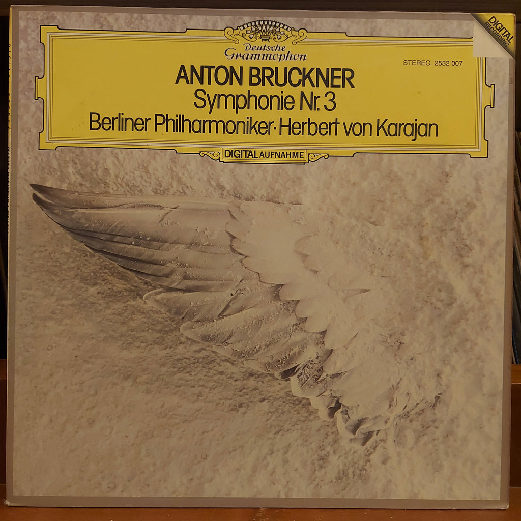 Anton Bruckner - Berliner Philharmoniker ▪ Herbert von Karajan – Symphonie Nr. 3 (Used Vinyl - VG+)