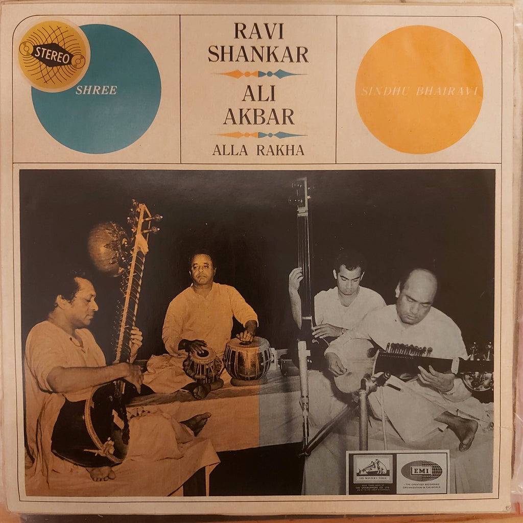 Ravi Shankar & Ali Akbar – Sitar & Sarod (Used Vinyl - VG) JS