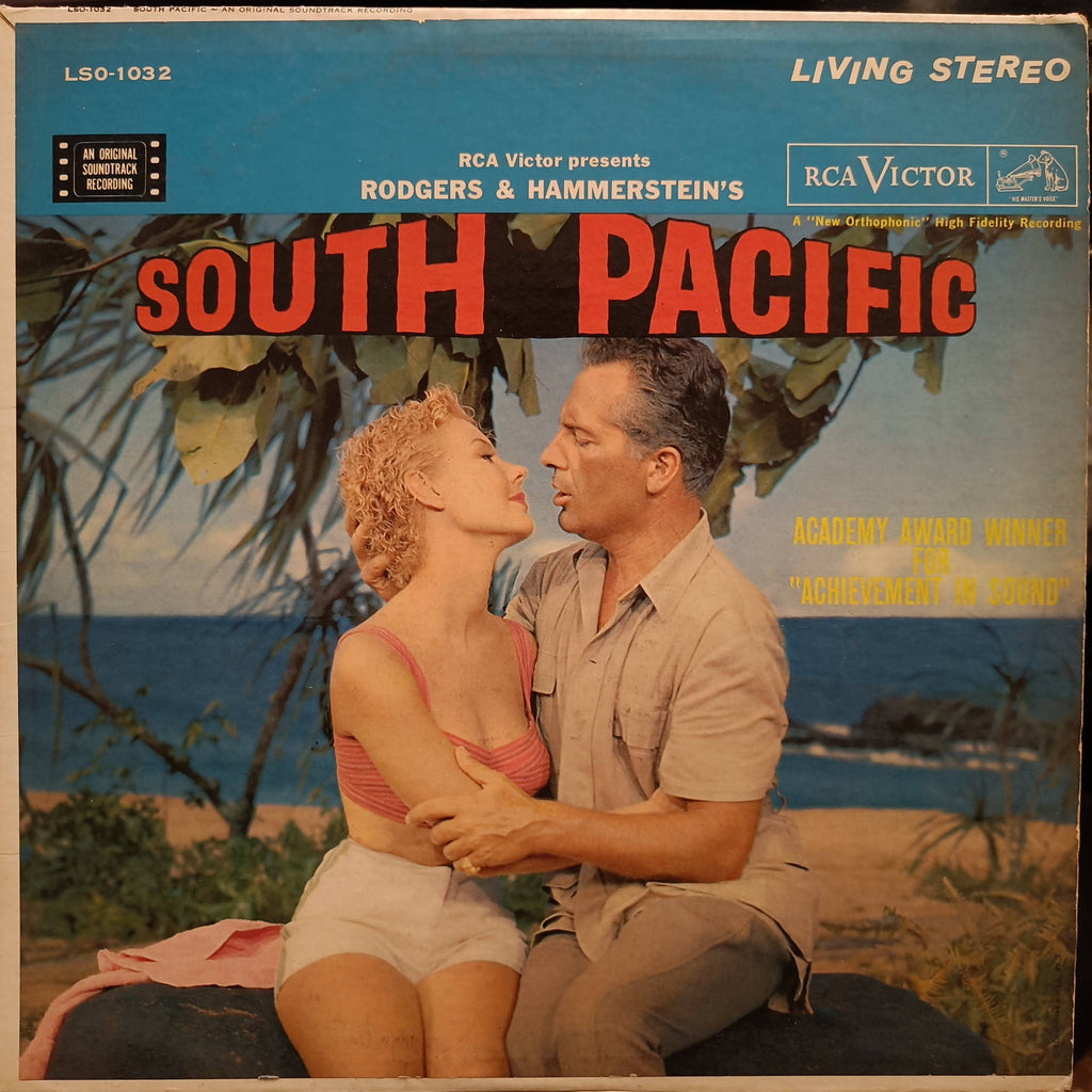 Rodgers & Hammerstein – RCA Victor Presents Rodgers & Hammerstein's South Pacific (An Original Soundtrack Recording) (Used Vinyl - G) JS