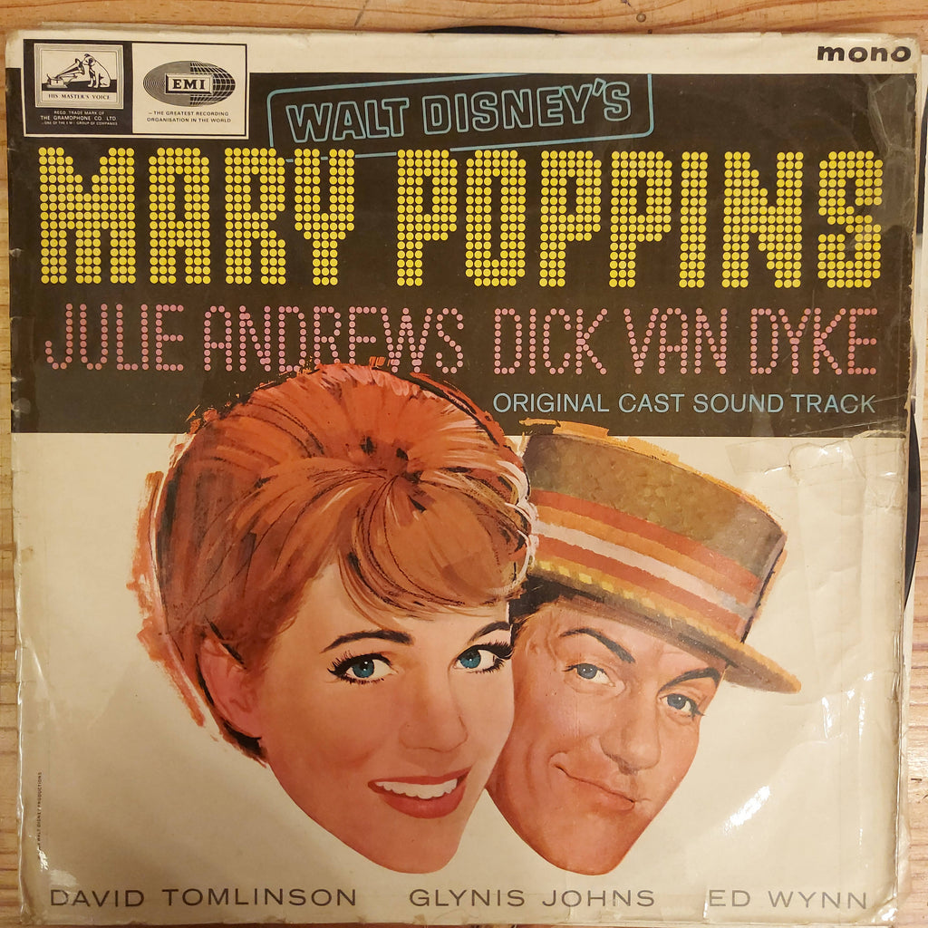 Various – Walt Disney's Mary Poppins: Original Cast Sound Track (Used Vinyl - VG)