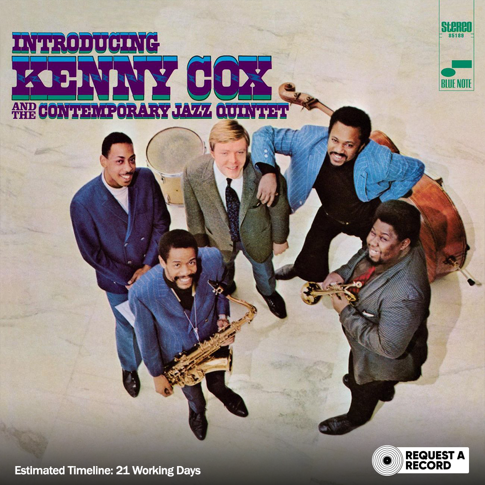 Kenny Cox And The Contemporary Jazz Quintet – Introducing Kenny Cox And The Contemporary Jazz Quintet (Blue Note) (Pre-Order)