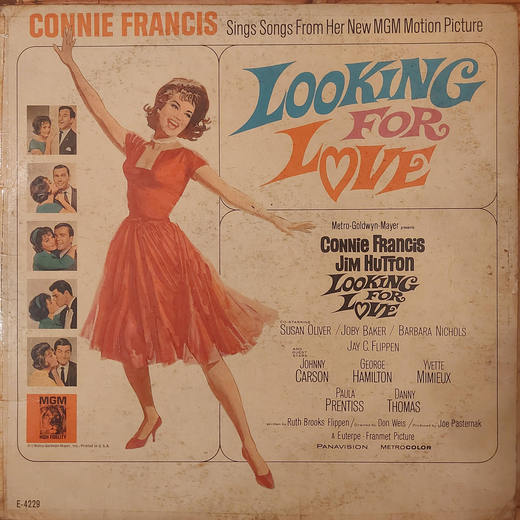 Connie Francis – Sings Songs From Her New MGM Motion Picture "Looking For Love" (Used Vinyl - G)