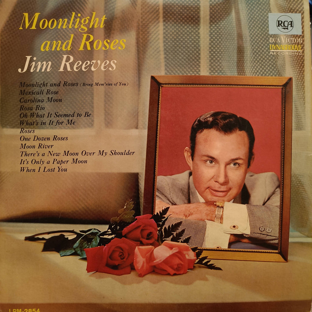 Jim Reeves – Moonlight And Roses (Used Vinyl - VG+) JS