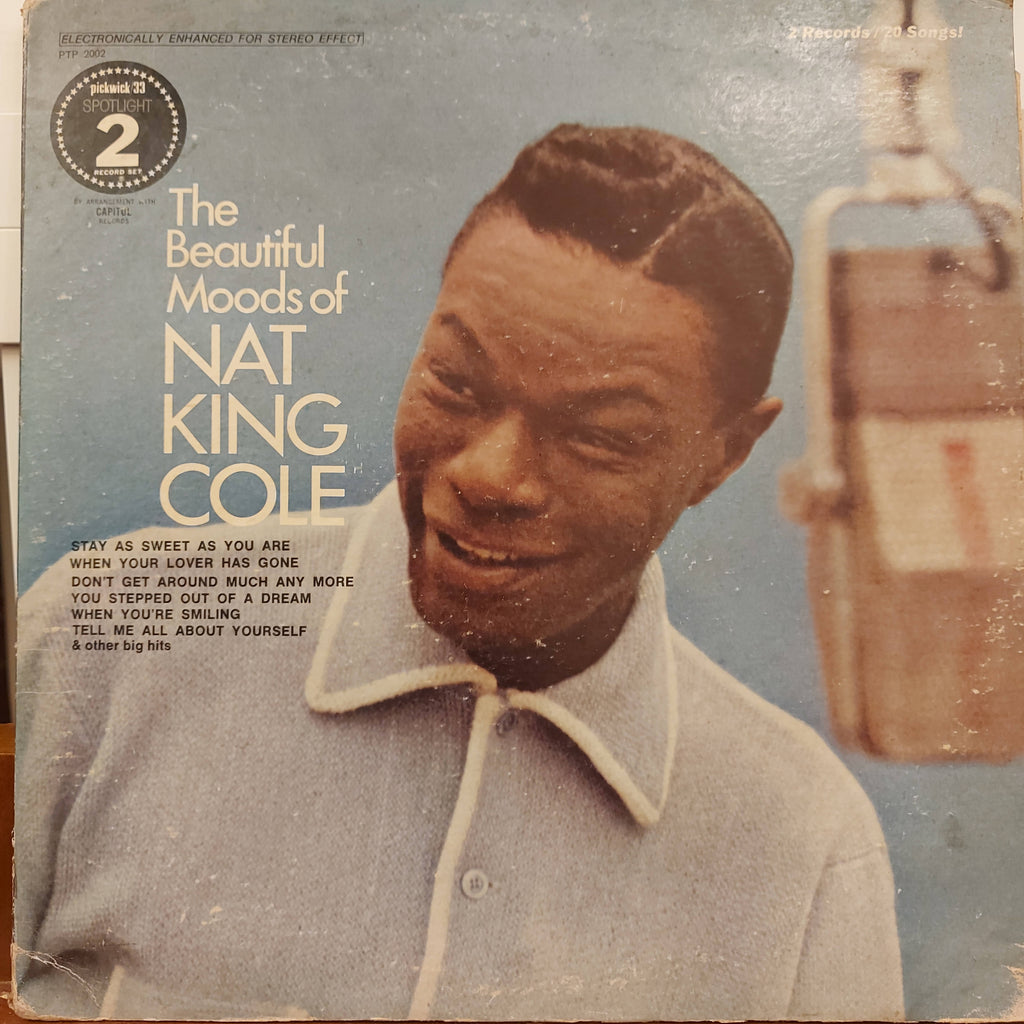 Nat King Cole – The Beautiful Moods Of Nat King Cole (Used Vinyl - VG)