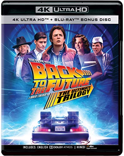 Back to The Future: The Ultimate Trilogy - Part 1, 2 & 3 (4K UHD + Blu-ray Bonus Disc) (4-Disc Box Set) (Blu-Ray)