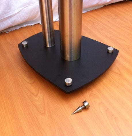 Aura Stainless steel column - Speaker Stand