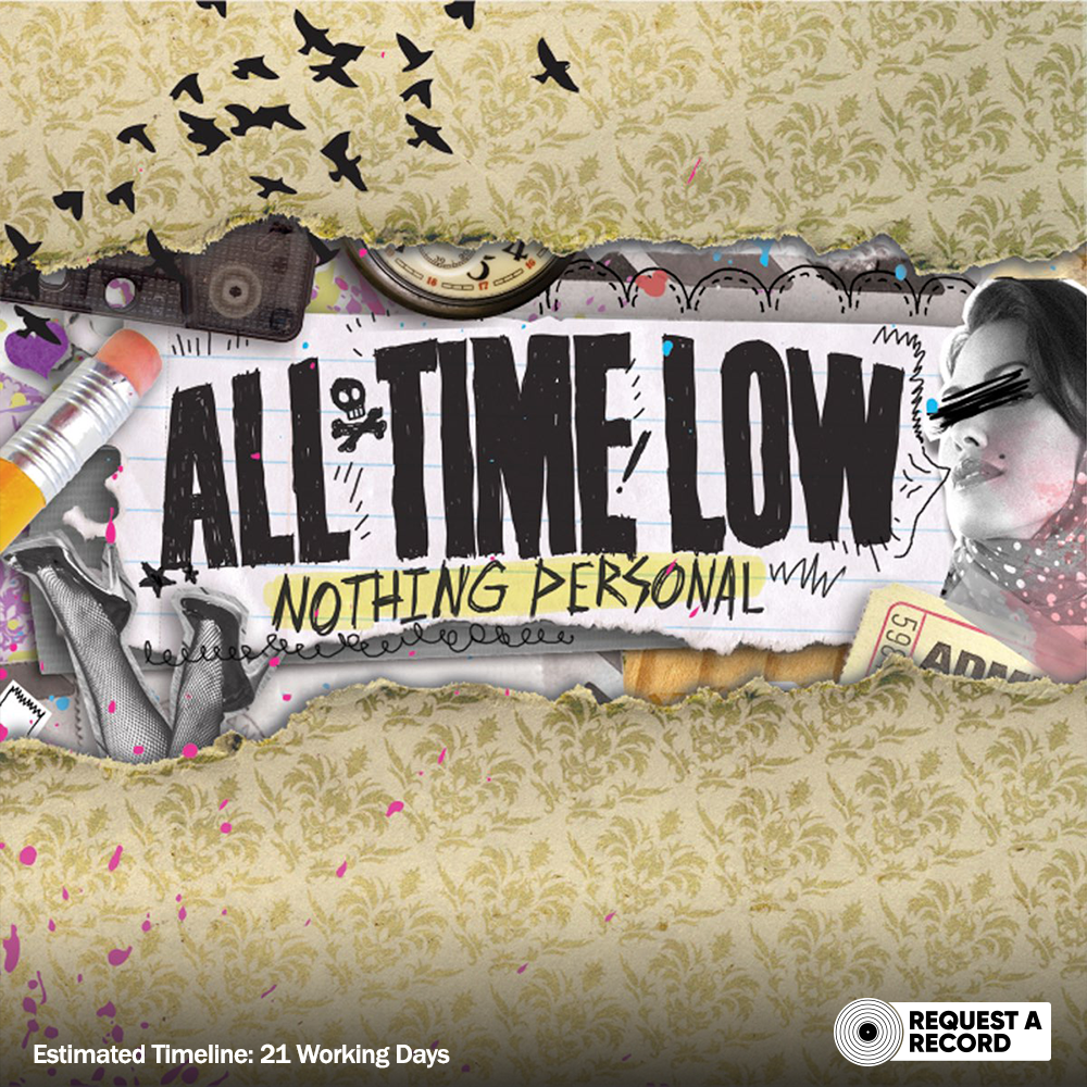 All Time Low - Nothing Personal (Urban Outfitters Exculsive) (Coloured LP) (Pre-Order)