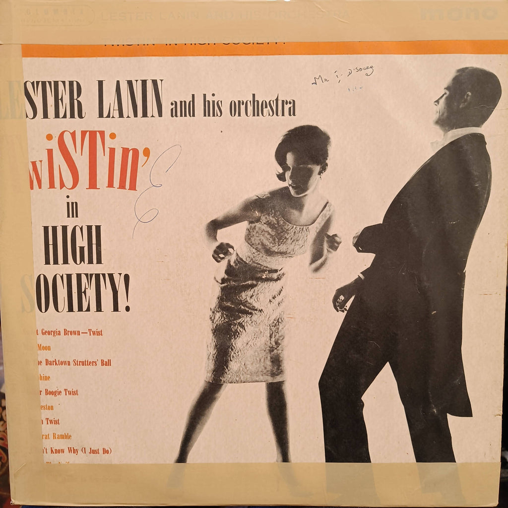 Lester Lanin And His Orchestra – Twistin' In High Society (Used Vinyl - G) JS