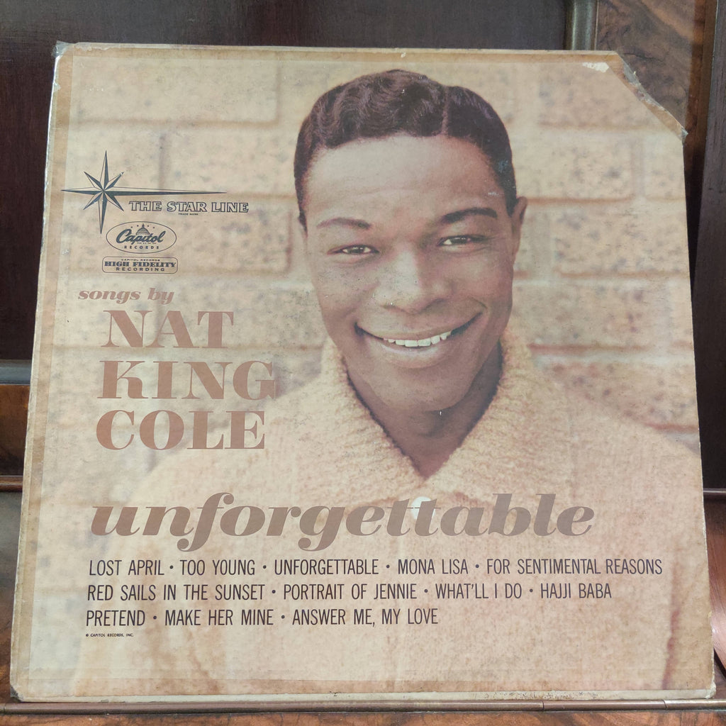 Nat King Cole – Unforgettable (Used Vinyl - G)