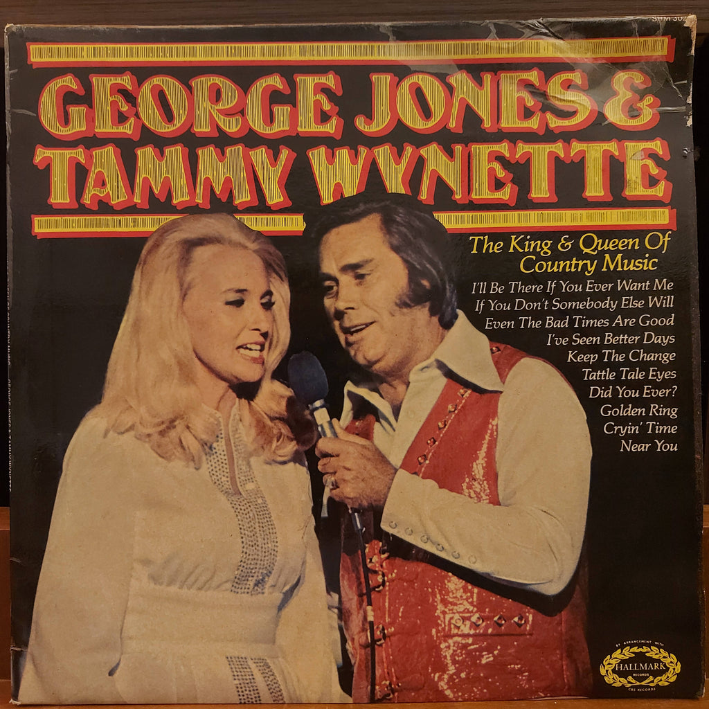 George Jones & Tammy Wynette – The King And Queen Of Country Music (Used Vinyl - VG+)