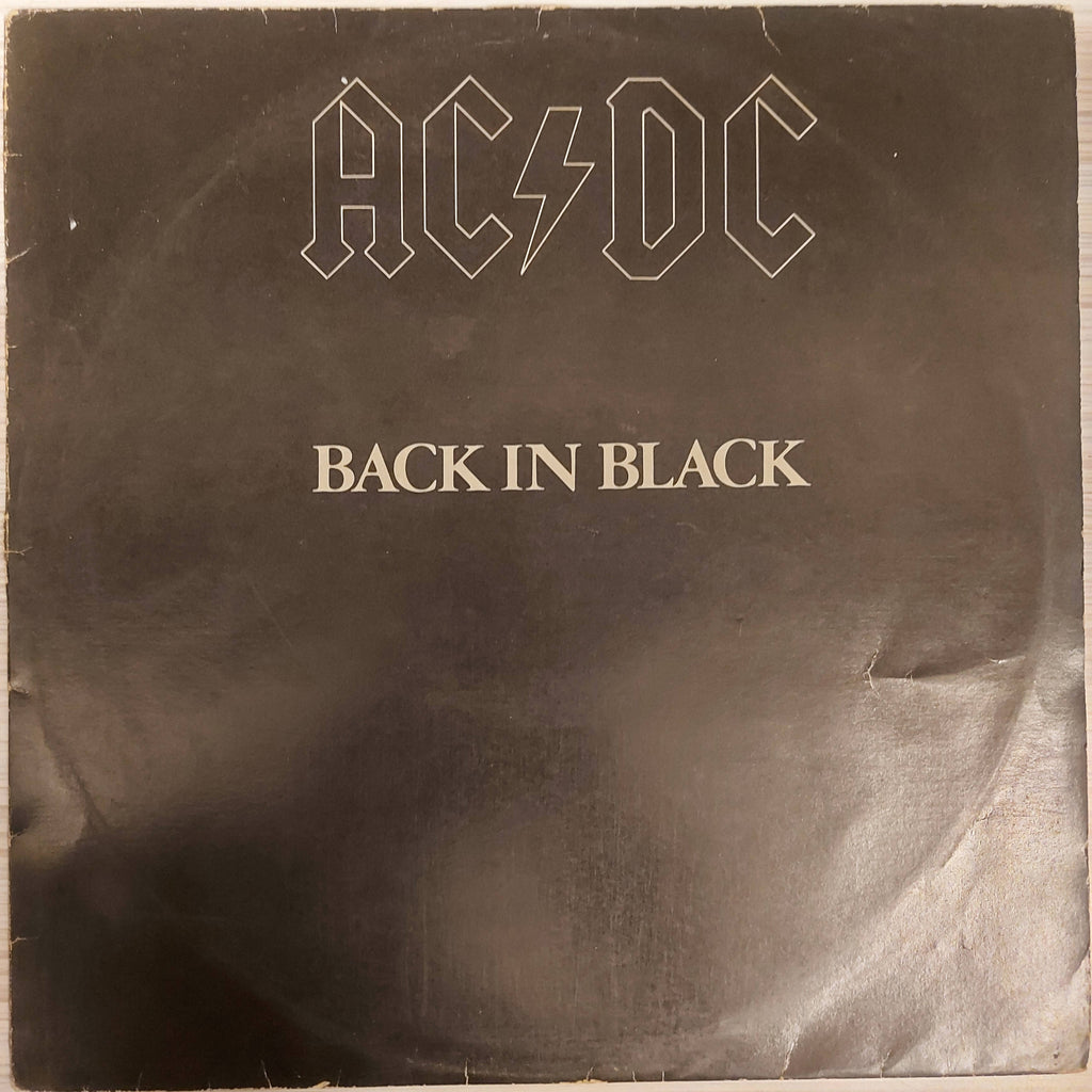 AC/DC – Back In Black (Used Vinyl - VG)