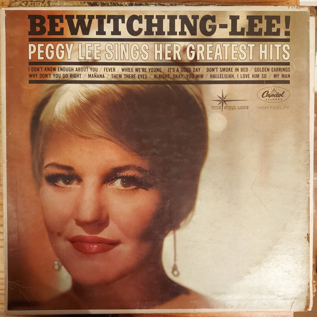 Peggy Lee – Bewitching Lee! (Used Vinyl - G)