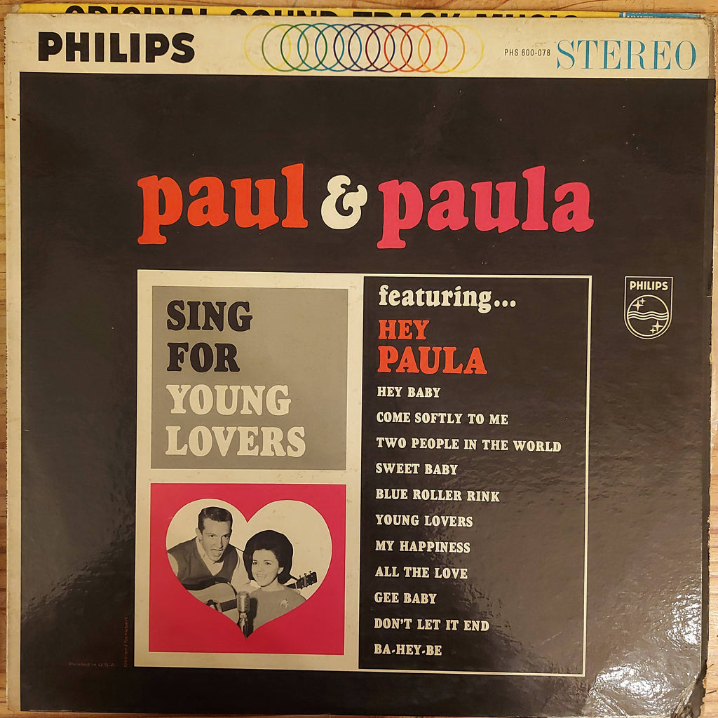 Paul & Paula – Sing For Young Lovers (Used Vinyl - G)
