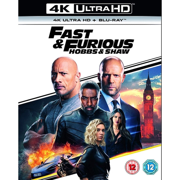 Fast & Furious Presents: Hobbs & Shaw (4K UHD & HD) (2-Disc) (Blu-Ray)