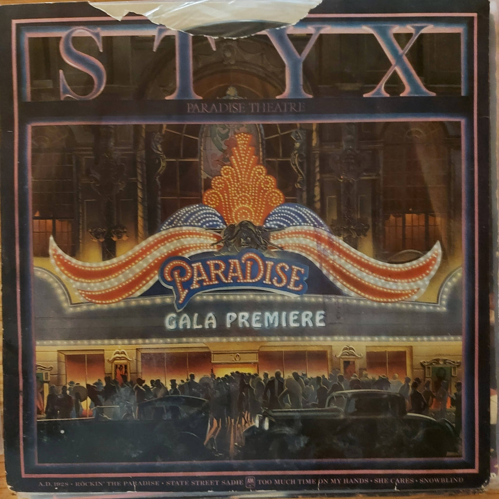 Styx – Paradise Theatre (Used Vinyl - VG+) MD
