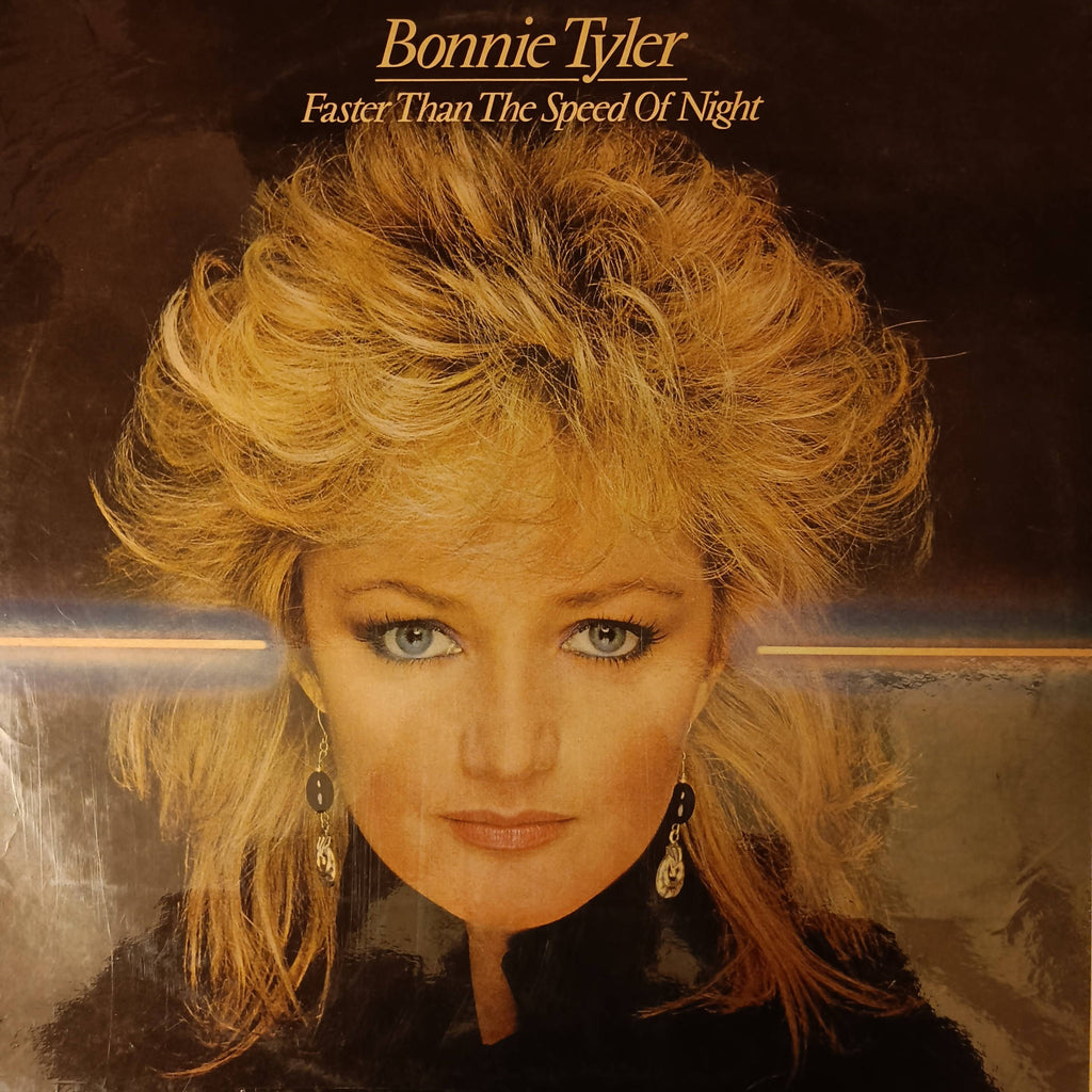 Bonnie Tyler – Faster Than The Speed Of Night (Used Vinyl - NM)
