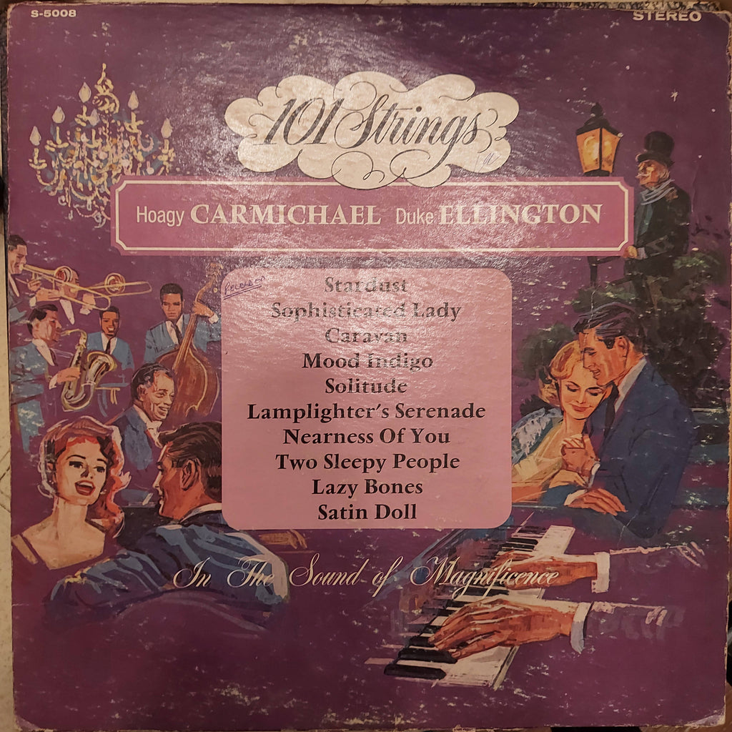 101 Strings – Duke Ellington And Hoagy Carmichael (Used Vinyl - G)