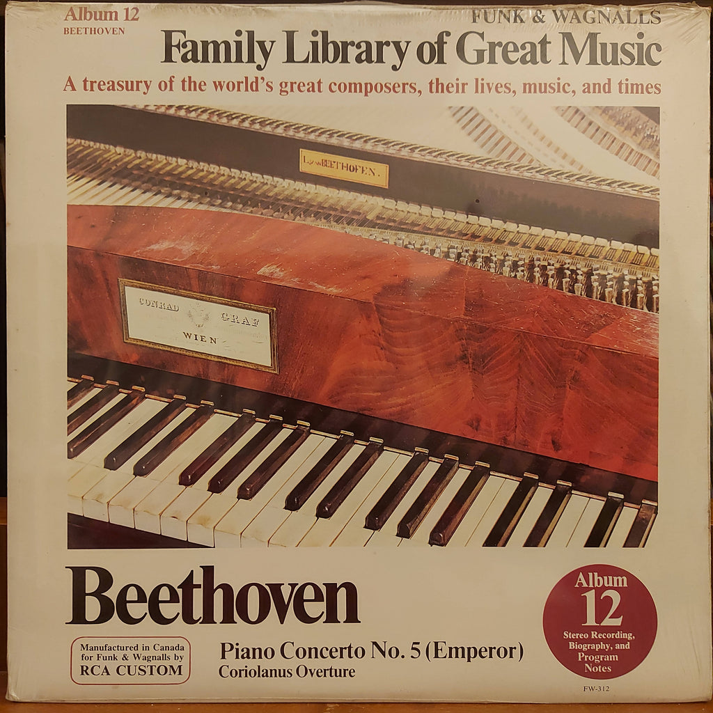 Beethoven – Piano Concerto No. 5 (Emperor) / Coriolanus (Used Vinyl - M)