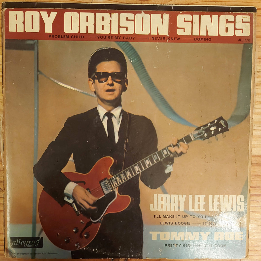 Roy Orbison, Jerry Lee Lewis, Tommy Roe – Roy Orbison Sings (Used Vinyl - VG)