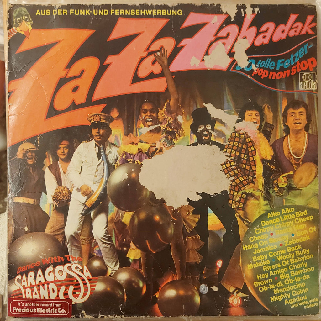 Saragossa Band – Za Za Zabadak (50 Tolle Fetzer - Pop Non Stop - Dance With The Saragossa Band) (Used Vinyl - G) JS