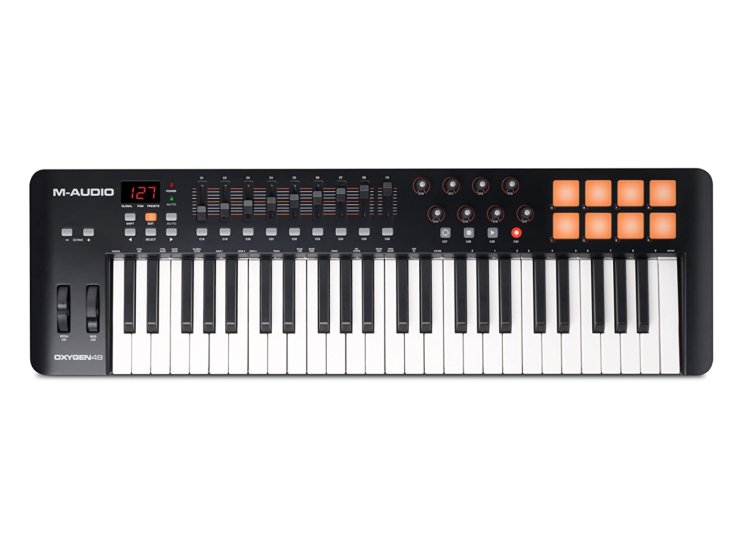Midi Keyboard: M-Audio Oxygen 49