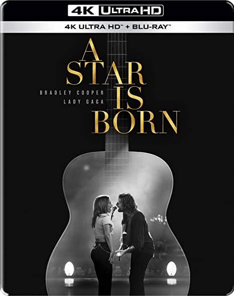 A Star is Born (2018) (Steelbook) (4K UHD & HD)(Blu-Ray)