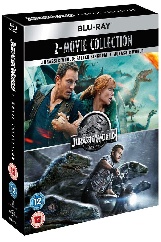 Jurassic World 2-Movie Collection: Jurassic World + Jurassic World: Fallen Kingdom  (Blu-Ray)