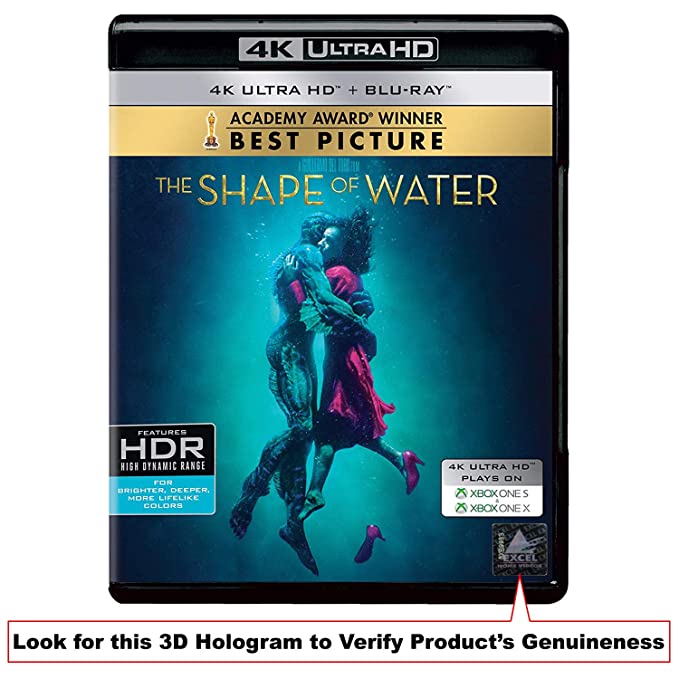 The Shape of Water  (Blu-Ray)