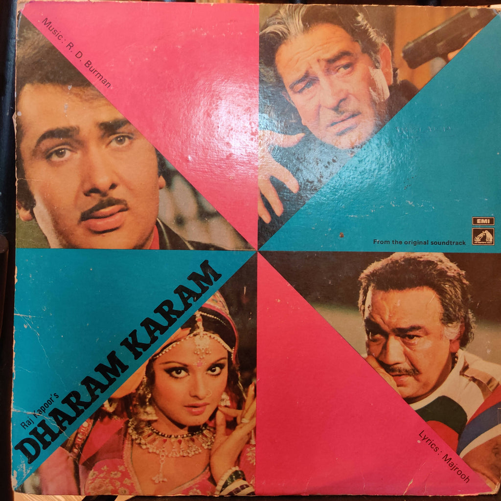 R. D. Burman, Majrooh – Dharam Karam (Used Vinyl - G) MK Marketplace
