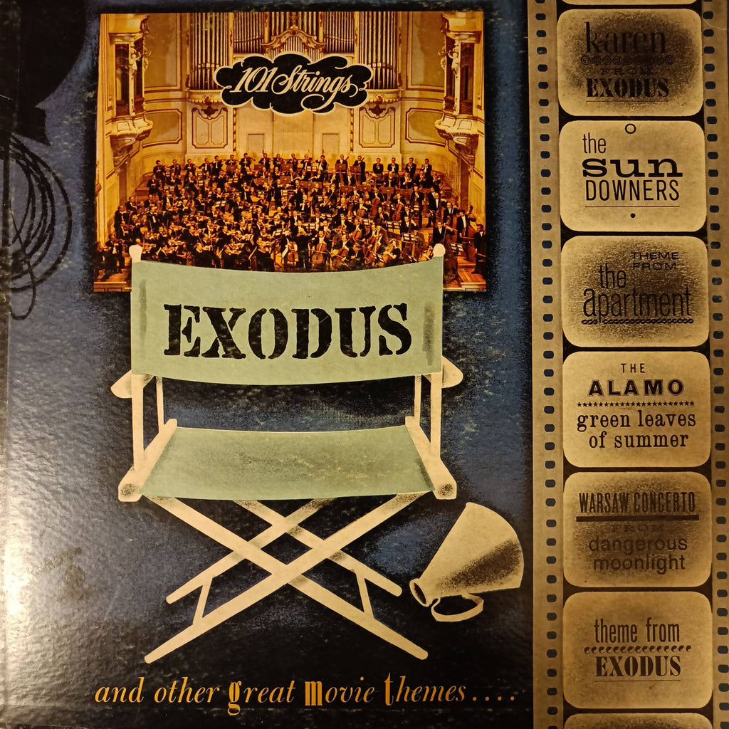 101 Strings – Exodus And Other Great Movie Themes (Used Vinyl - G)
