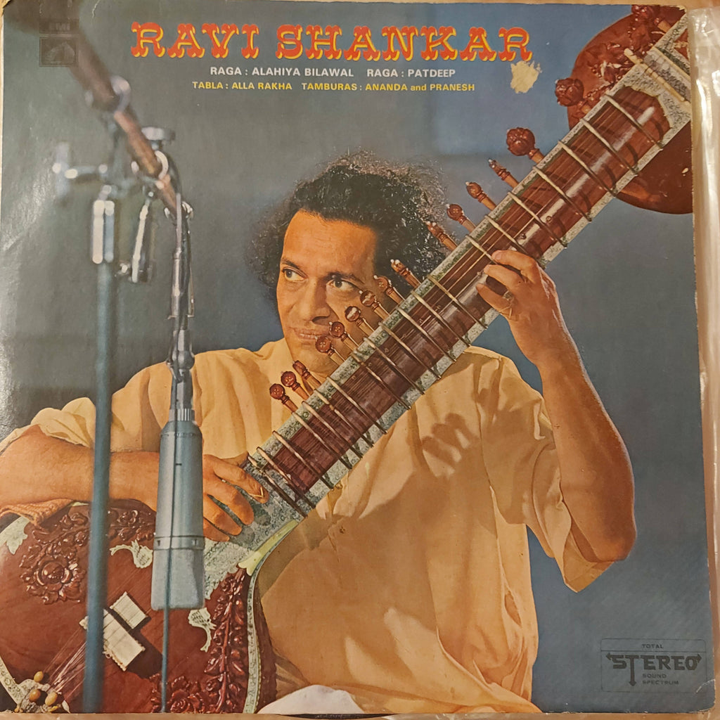 Ravi Shankar – Raga: Alahiya Bilawal / Raga: Patdeep (Used Vinyl - VG+) JS