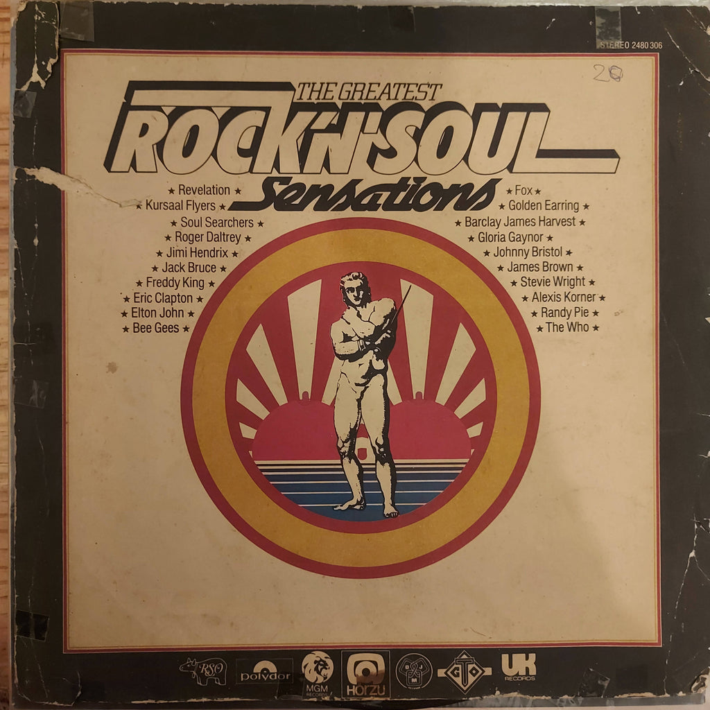 Various – The Greatest Rock'N'Soul Sensations (Used Vinyl - G) JS