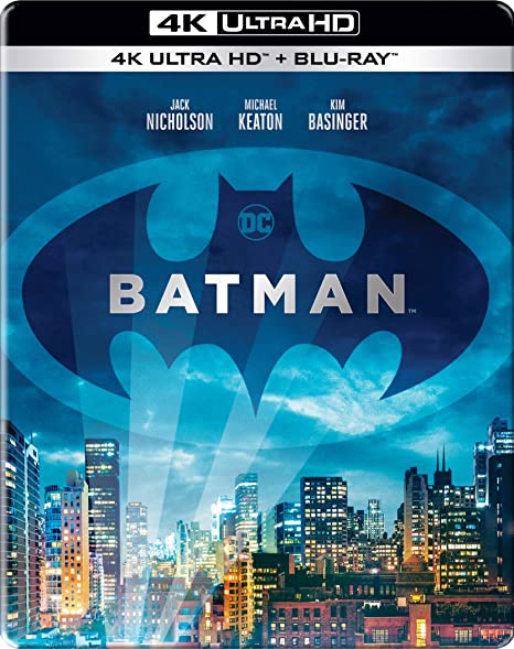 Batman (1989) (Steelbook) (4K UHD & HD) (2-Disc) (Blu-Ray)