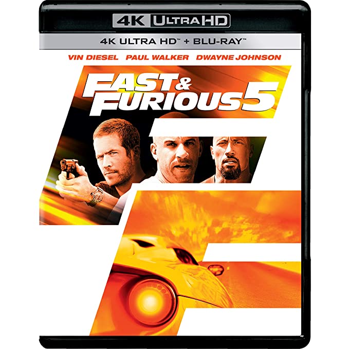 Fast & Furious 5: Fast Five (4K UHD & HD) (2-Disc) (Blu-Ray)