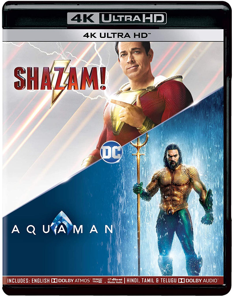 Supercharged: 2 Movies Collection - Shazam! & Aquaman (Blu-Ray)