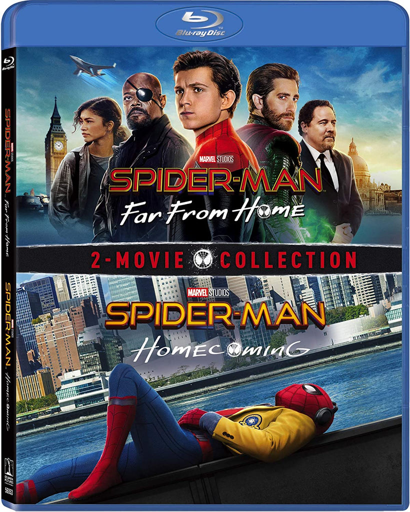 2 Movies Collection: Spider-Man: Far From Home + Spider-Man: Homecoming (Blu-Ray)