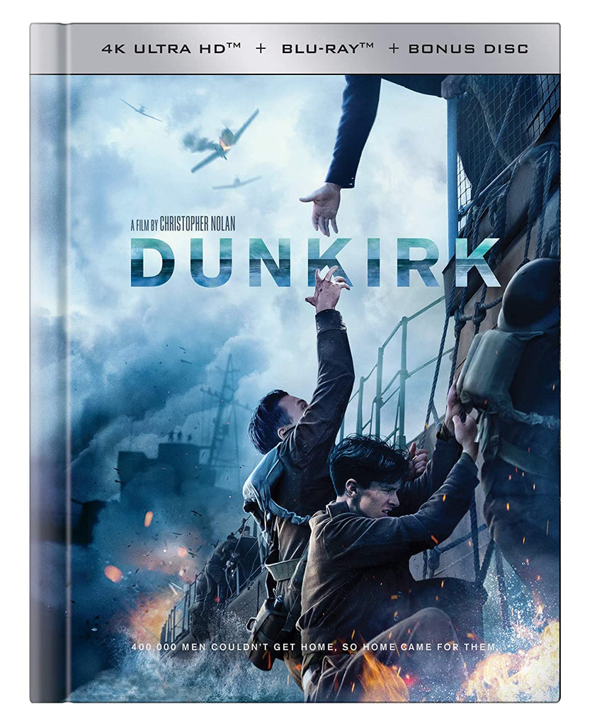 Dunkirk (4K UHD + Blu-ray + Blu-ray Bonus Disc) (3-Disc) - 64 Pages Digibook (Blu-Ray)