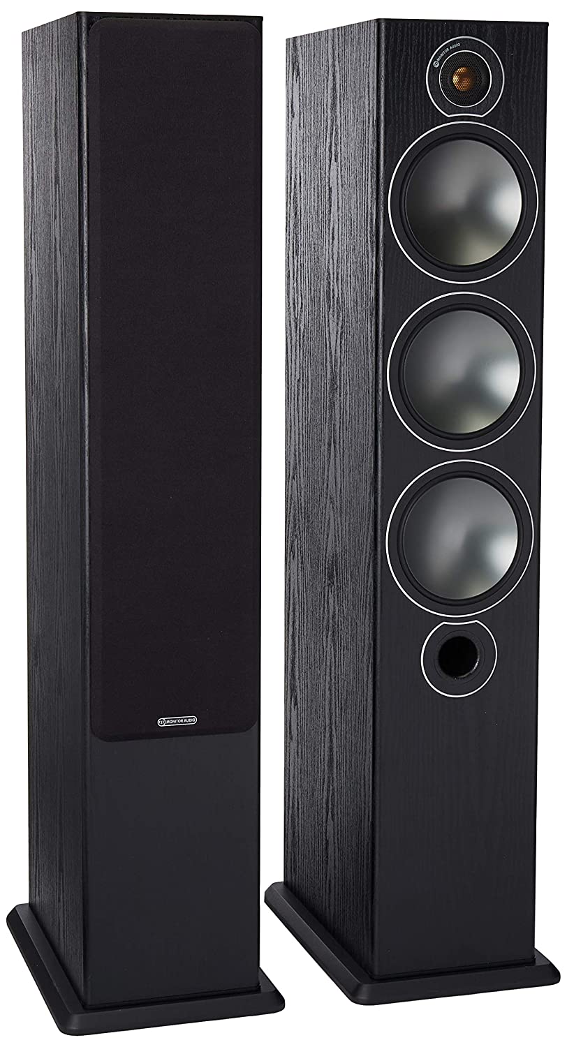 Monitor Audio Bronze 6 Floorstanding Speakers (Black)