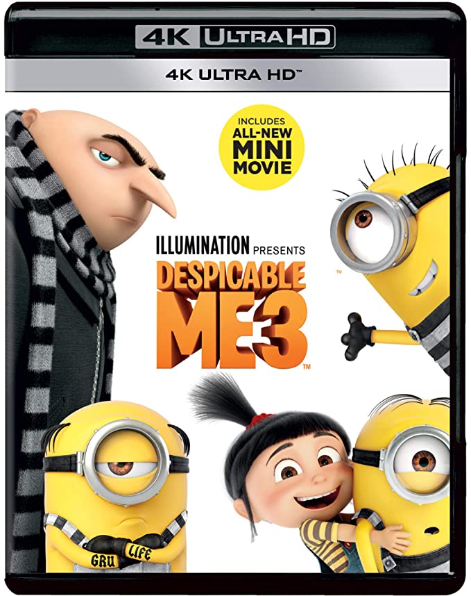 Illumination Presents: Despicable Me 3 (Includes All-New Mini Movie) (Blu-Ray)